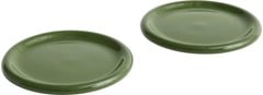 HAY - Barro Plate Ø24, set of 2 - Green