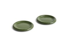 HAY - Barro Plate Ø18, set of 2 - Green