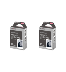 Fuji - Instax Mini Film Monochrome 10-Pack - BUNDLE with 2 x 10-Pack