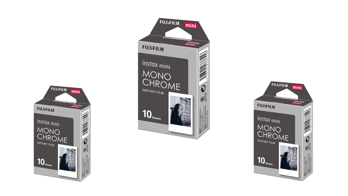 Fuji – Instax Mini Film Monochrome 10er-Pack – BUNDLE mit 3 x 10er-Pack