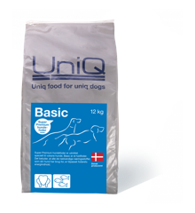 UniQ - Dog food Basic adult  12 kg - (101)