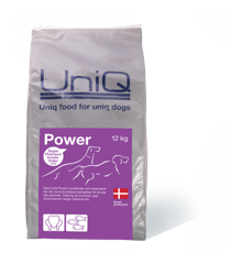 UniQ - Dog food Power Adult  12 kg - (103)