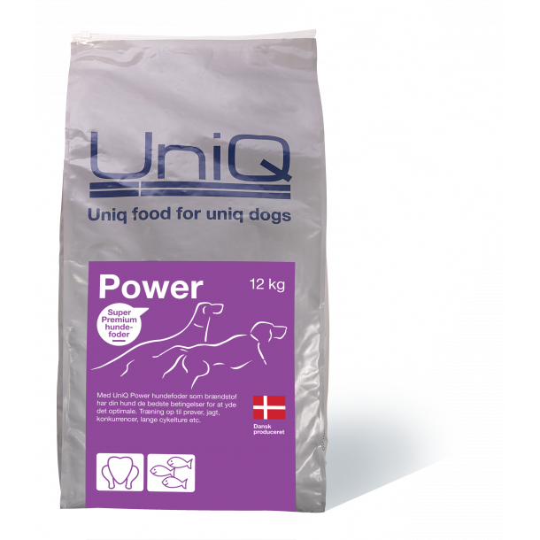 UniQ - Hundefoder Power Adult 12 kg