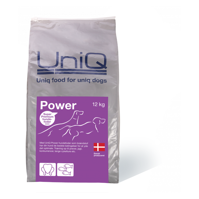 UniQ - Hundefoder Power Adult 12 kg