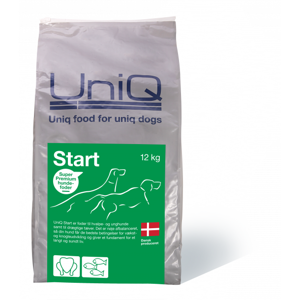 UniQ - Dog food Start Puppy 12 kg - (105) - Kjæledyr og utstyr