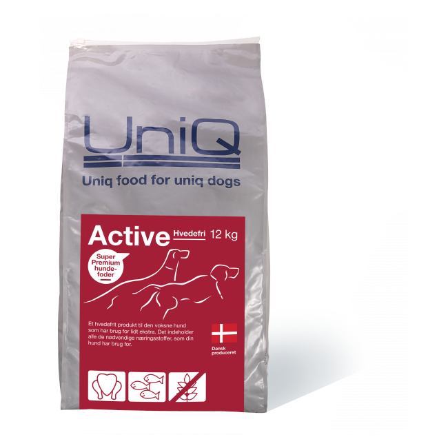 UniQ - Dog food Activ Wheat free 12 kg - (106)