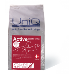 UniQ - Hundefoder Activ uden hvede 12 kg