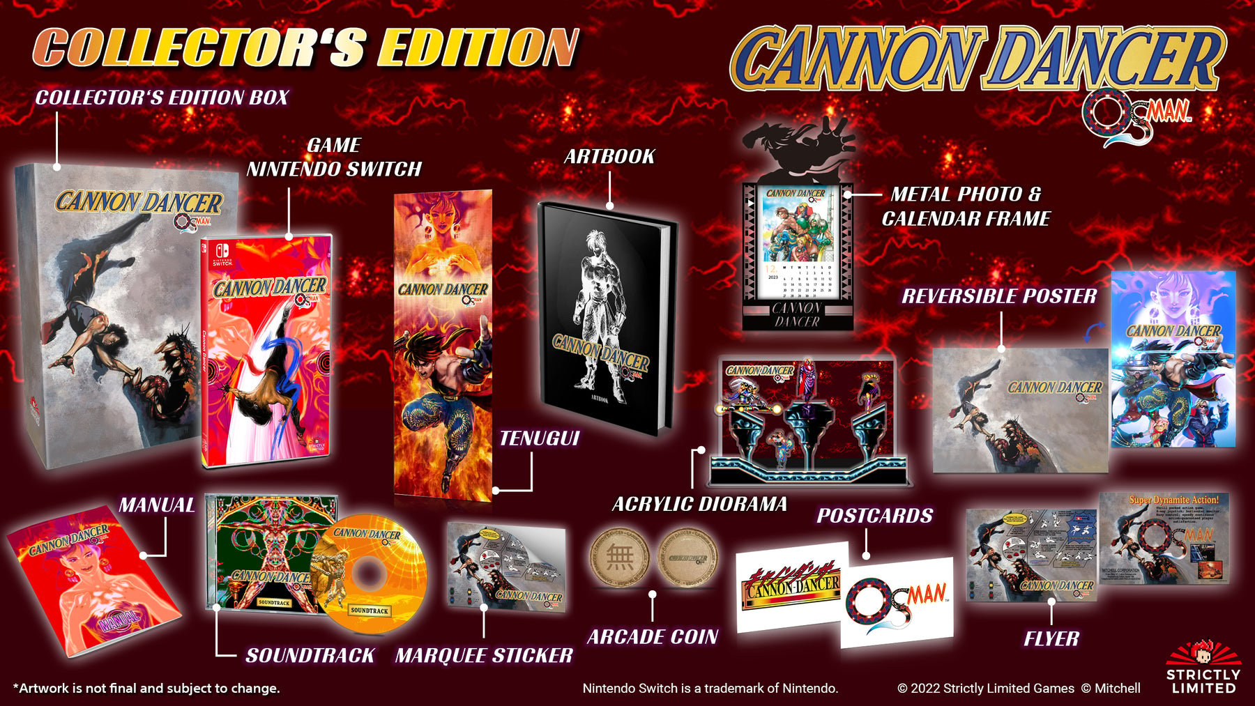 Cannon Dancer (Osman) Collectors Edition - (Strictly Limited Games)