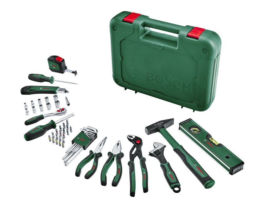 Bosch Advanced hand tool set, 52 pieces
