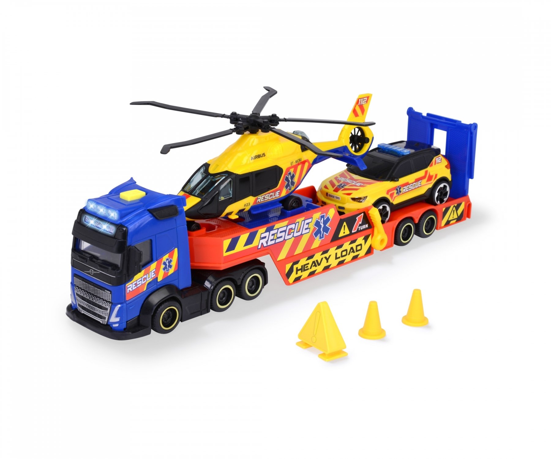 Dickie Toys - Rescue Transporter (203717005) - Leker