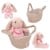 Princess Mimi Plush Bunny Nelly In Basket ( 0412454 ) thumbnail-4