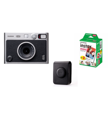 Fuji - Instax Mini Evo Hybrid Camera BUNDLE med film og etui