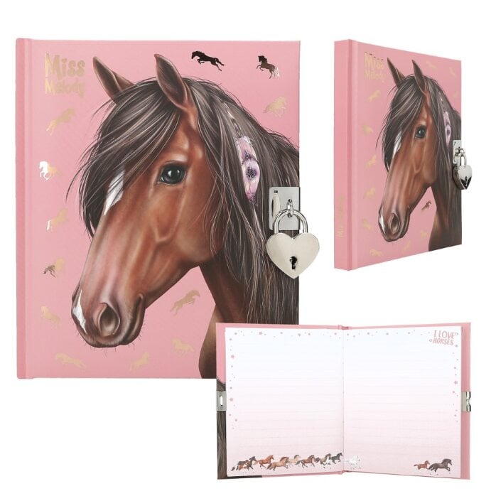 Miss Melody Diary, horse with feder ( 0412968 ) - Leker