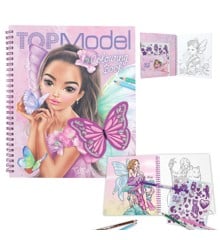 TOPModel Colouring Book With Sequins FAIRY LOVE ( 0412976 )