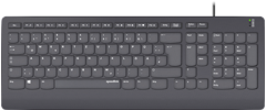 Speedlink - HI-GENIC Antibacterial Keyboard, black - DE Layout