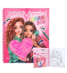 TOPModel Colouring Book With Reversible Sequins ( 0412977 )