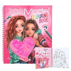 TOPModel Colouring Book With Reversible Sequins ( 0412977 )