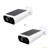 Hombli - Smart Solar Cam 2K, Hvid - Bundle med 2 stk. thumbnail-1