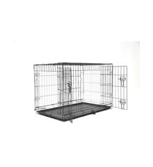 Nordic Paws - Wire cage black M 47 x 77 x 55 cm  - (540058529736)