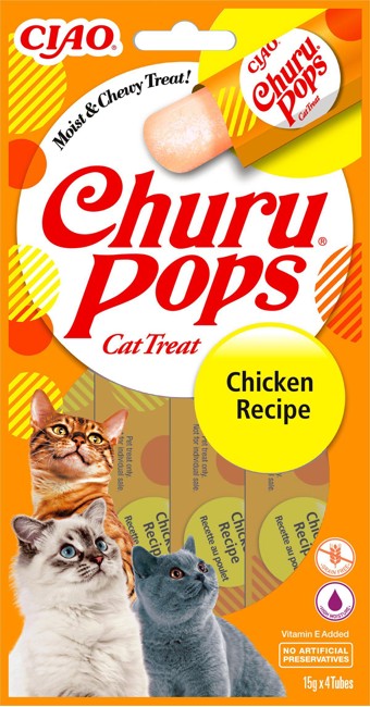 CHURU - Cat snack Pops Chicken 4pcs- (798.5042)