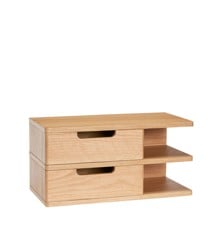 Hübsch - Open Wall Shelf/Bedside Table Natural (881906)