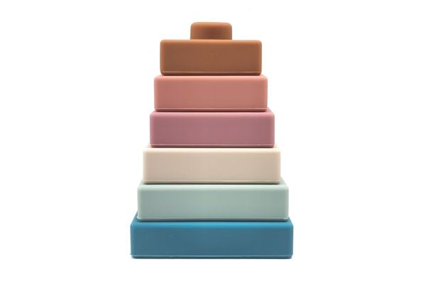 MAGNI - Silicone stacking tower, squared shape -3309 - Leker