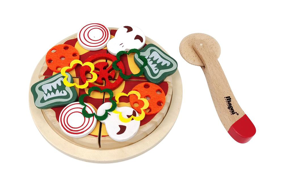 Magni - Wooden pizza with accessories  -2750