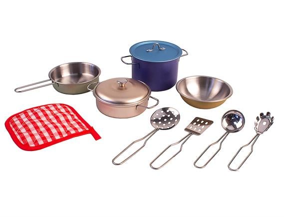 MAGNI - Cookware set in modern colors, 11 pcs. -3901 - Leker