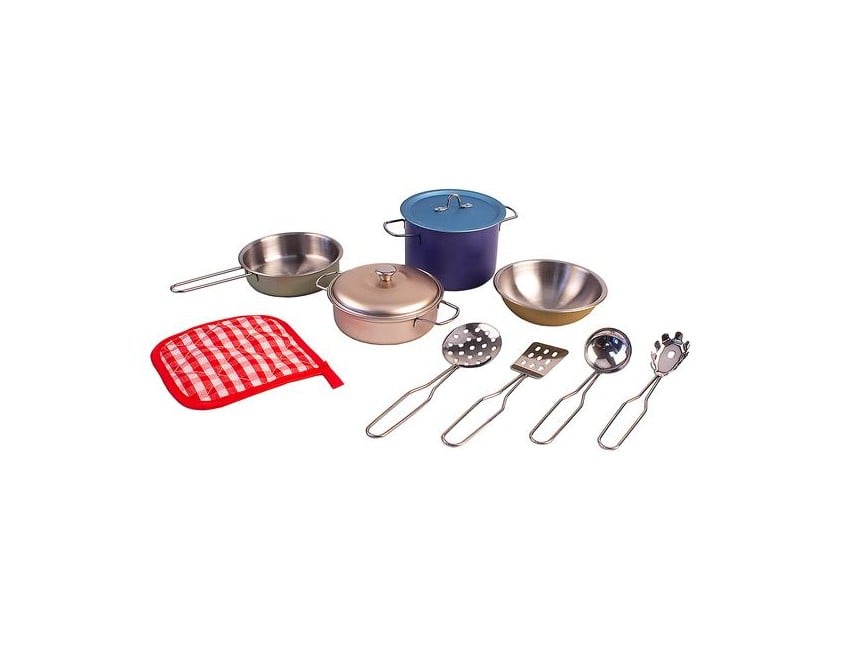 MAGNI - Cookware set in modern colors, 11 pcs. -3901