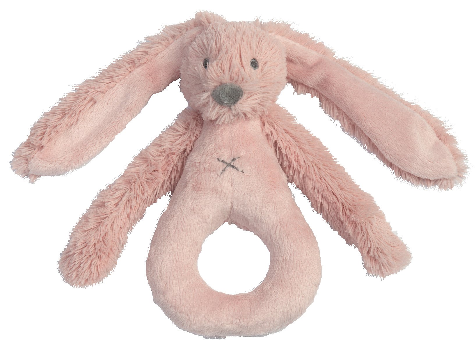 Happy Horse - Rabbit Richie Rattle - 18 cm - Old Pink - 133103 - Leker