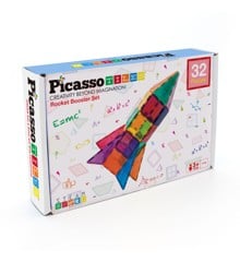Picasso Tiles - Rocket Booster Set (32 pcs) (PT32)