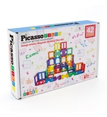 Picasso Tiles - Artistry Magnetic Tiles set (42 pcs) (PT42)