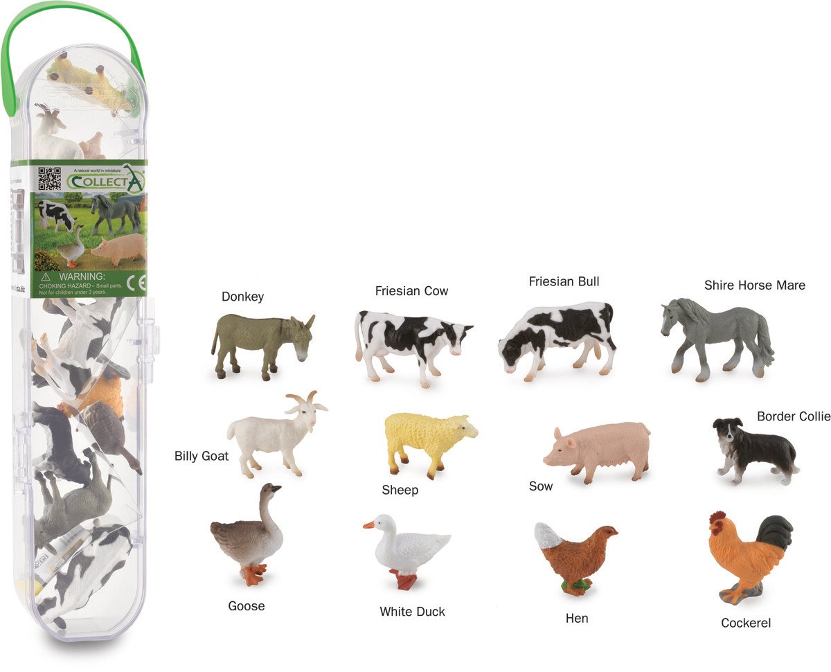 CollectA - Mini Farm Animals Giftset (COL01110) - Leker