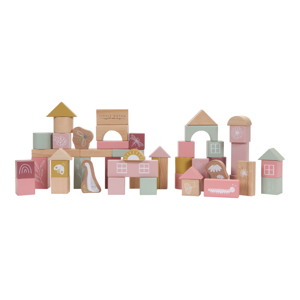 Little Dutch - Building Blocks pink - LD7018 - Leker