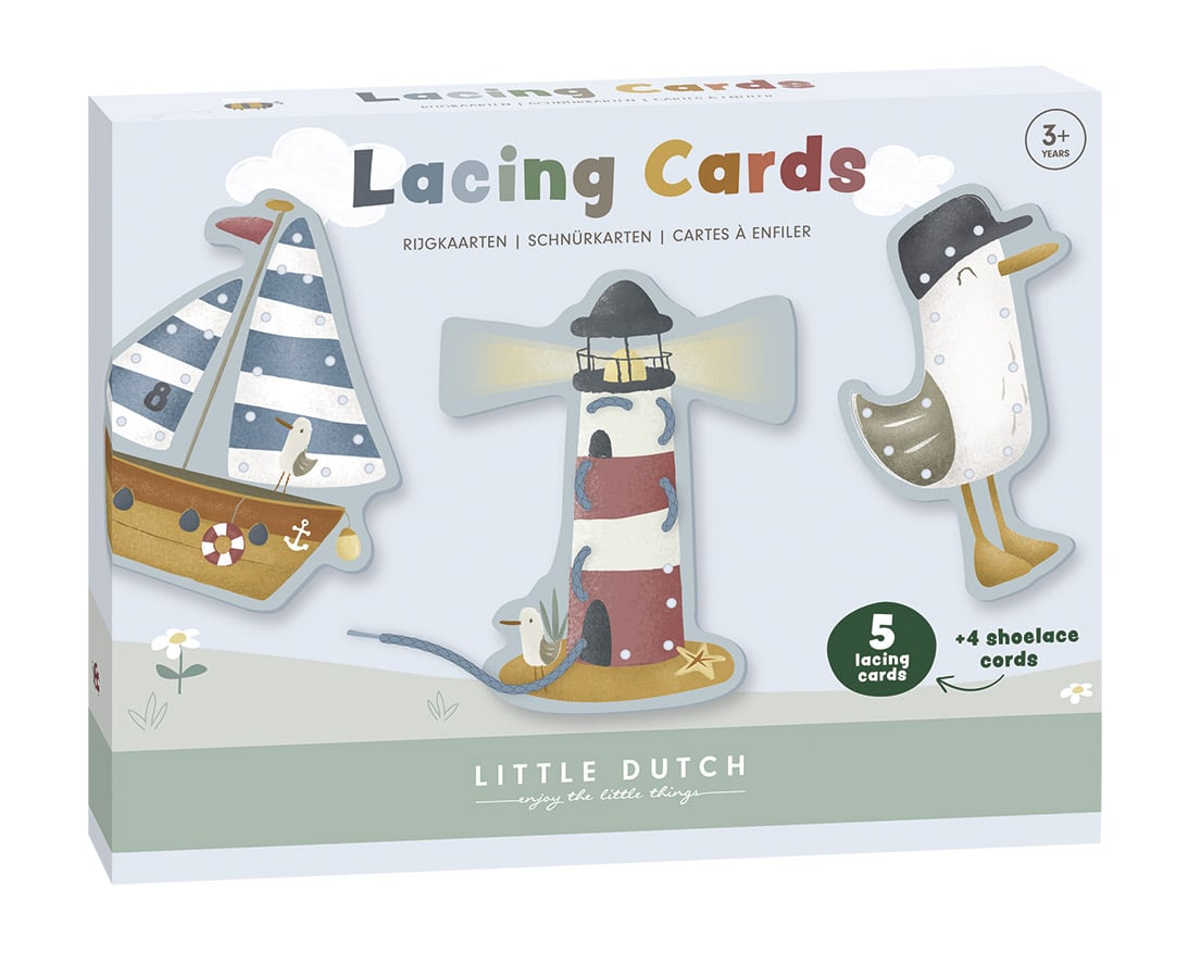 Little Dutch - Lacing Cards Sailors Bay - 120716 - Leker