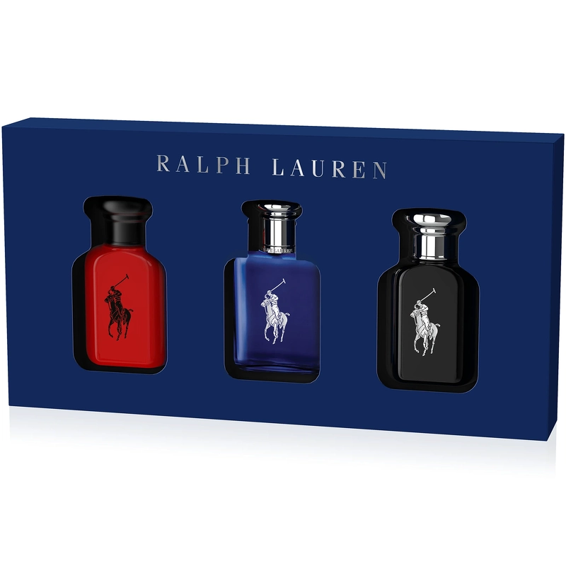 Ralph Lauren -   World Of Polo EDT 3 x 40 ml - Gavesæt