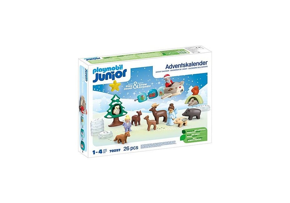 Playmobil - Junior: Advent Calendar Snowy Christmas (70297)