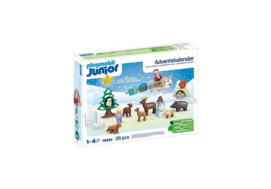 Playmobil - JUNIOR: Adventskalender Schneeweihnacht (70297)