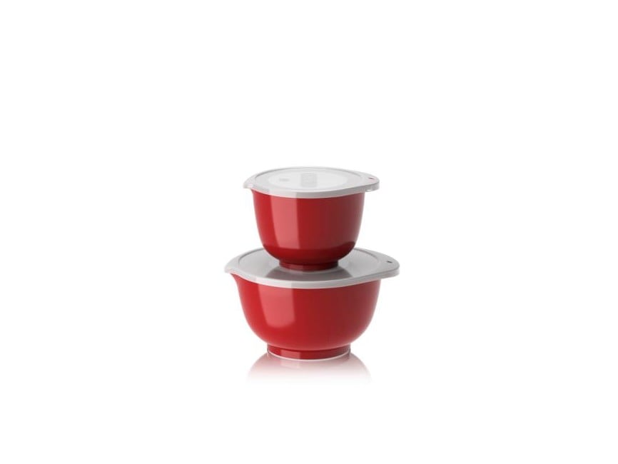 Rosti - NEW Margrethe bowls, Set of 2 + lids - Red