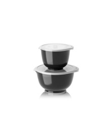 Rosti - NEW Margrethe bowls, Set of 2 + lids - Carbon black