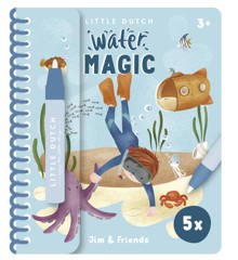 Little Dutch - Water Reveal Book Jim & Friends - 125469