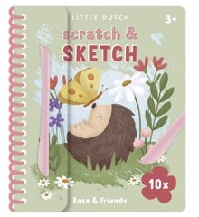 Little Dutch - Scratchbook Rosa & Friends - 125537