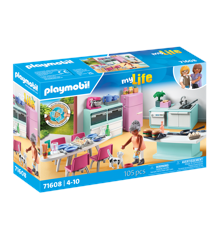 Playmobil - Køkken med spiseplads (71608)