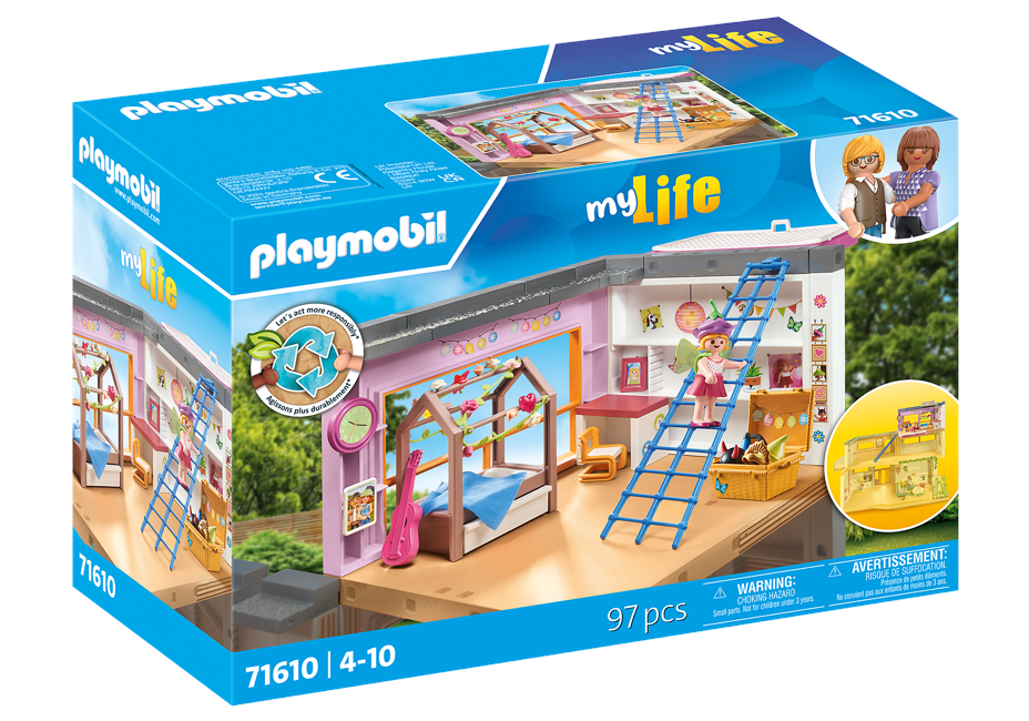 Playmobil - Børneværelse (71610)