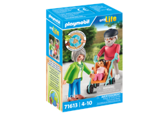 Playmobil - Grandparents with Baby (71613)