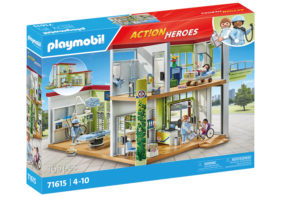 Playmobil - Nieuw ziekenhuis (71615)