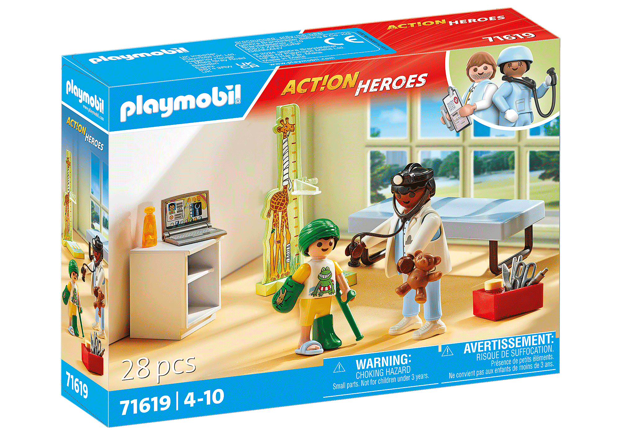 PLAYMOBIL – Børnelæge med teddybjørn