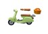 Playmobil - Vespa rood met vrouw (71621) thumbnail-2