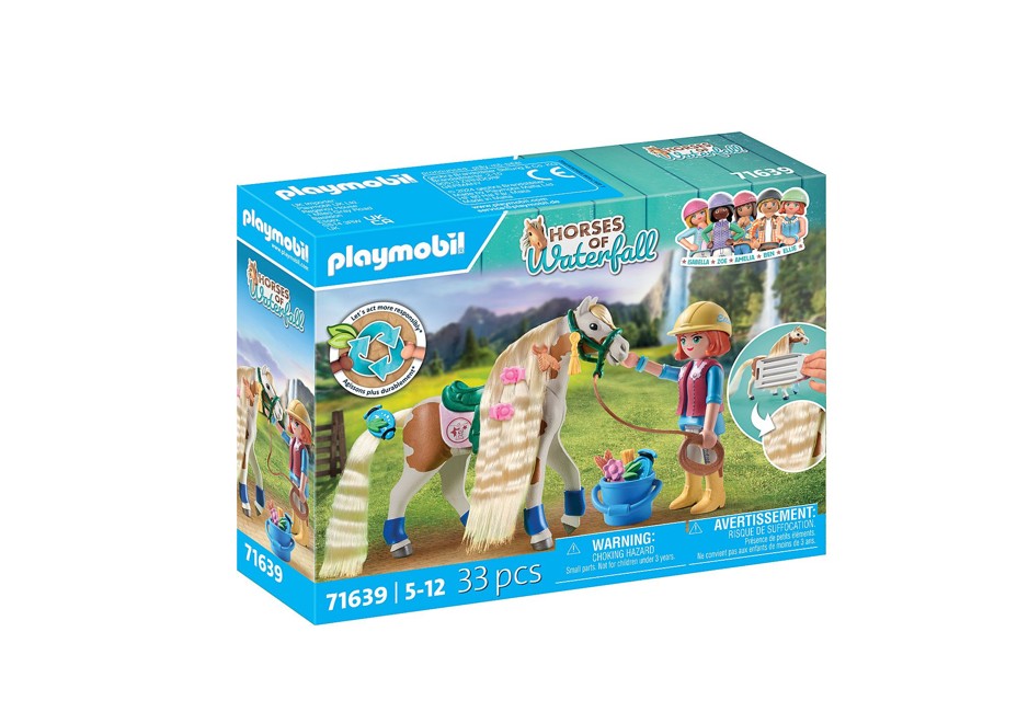 Playmobil - Ellie & Pferd mit Kreppeisen (71639)