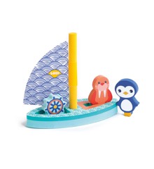 Ludi - Bathing boat with foam figures - (LU40082)